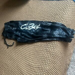CloZee Tie-Dye (Glow in the Dark) Sweatpants in Small